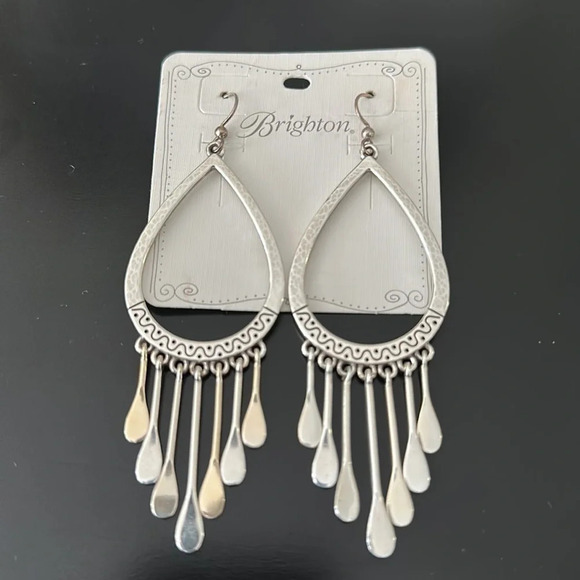 Brighton NWT MARRAKESH French Wire Oasis Earrings, NWT + bag - Picture 5 of 6